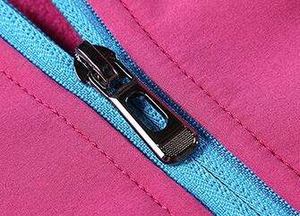 Autumn Waterproof Breathable Softshell Woman Jacket With <b>Zipper</b> Closure OEM ODM Custom Printed Outdoor Sports Wear - Product Image 3