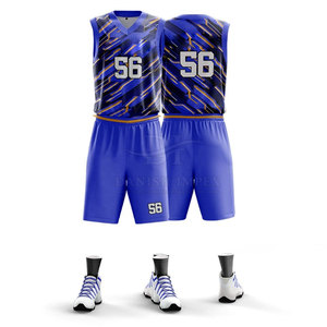 Uniformes de Baloncesto de Poliéster Transpirable para Hombre, Personalizables con Logotipo, MOQ Bajo, Precio Económico, Alta Calidad - Product Image 2