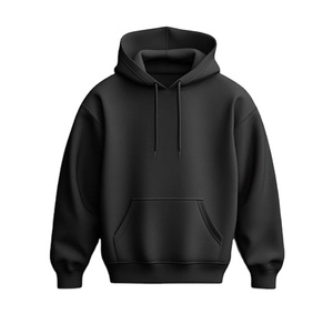 Sweat à capuche publicitaire en coton de couleur unie de qualité supérieure avec logo personnalisé Culture d'entreprise Vêtements de travail avec capuche à fermeture à boucle pour hommes - Product Image 6