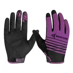 Gants de course Daizen Star à doigts entiers, antidérapants, imprimés, en nylon PU respirant, fermeture auto-agrippante, unisexe, pour l'extérieur, MOTOCROSS - Product Image 6