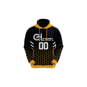 Hoodie de sport unisexe sans manches en tissu nid d'abeille entièrement sublimé, de haute qualité, mélange de polyester et de polaire 380g, avec poches, pour toutes les saisons - Product Image 1