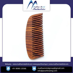 Proveedor indio Peine para Barba Precio al por mayor Venta a granel Nueva llegada Peine para Barba de madera maciza para la venta - Product Image 5