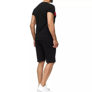 Men Summer <b>Set</b> Stylish Matching Casual Outfit Short Sleeve Crew Neck Shirt And Comfortable Shorts For Beach Holiday Sports - Product Image 5
