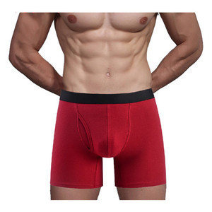 Calzoncillos Boxer de Punto Jersey para Hombre, Ropa Interior Elástica y Transpirable, Ligera, Cómoda, con Cintura Elástica, para Uso Diario - Product Image 3