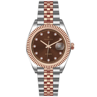 Montre mécanique automatique élégante et résistante à l'eau pour homme Alexander Ferros 8132D/08, saphir, analogique, fermoir pliant de sécurité