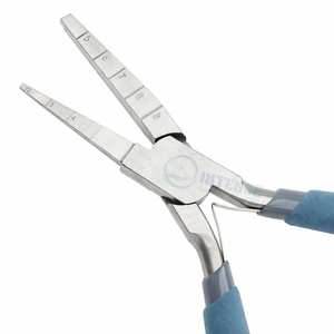 คีมขึ้นรูปแบบมืออาชีพ 3 ขั้นตอน ขนาด 160 มม. เครื่องมือทำเครื่องประดับ สแตนเลส สำหรับดัดลวดวงกลม ราคาโรงงาน OEM - Product Image 6