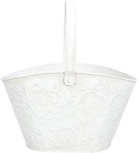 Lot de 2 jardinières galvanisées ou jardinières en métal pour la décoration de la maison et du jardin et entièrement personnalisées. - Product Image 5