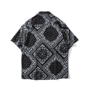 เสื้อเชิ้ตฮาวายลายเพสลีย์ แขนสั้น สไตล์ลำลองสำหรับวันหยุดพักผ่อน ผลิตจากผ้าสแปนเด็กซ์/โพลีเอสเตอร์ ระบายอากาศได้ดี แห้งเร็ว เป็นมิตรต่อสิ่งแวดล้อม - Product Image 2