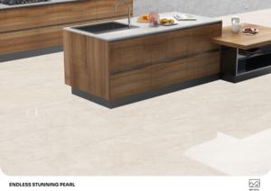 Carreaux de porcelaine brillants de luxe modernes de designer, format 600x1200, grands carreaux pour la décoration intérieure - Product Image 2