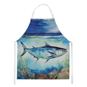 Bluefin Tuna Design Large Unisex Kitchen <b>Apron</b> for Cooking Baking Crafts <b>Gardening</b> for Adults and Unisex - Product Image 1