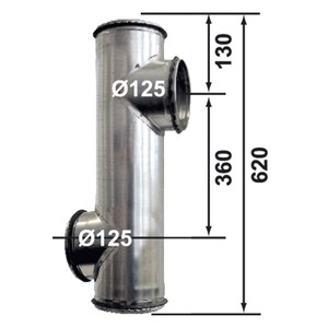 3JW-860099 VIM COEV Galva Joint 200 Piso colector T5 2 apilado para piezas de sistemas HVAC - Product Image 3