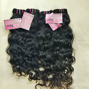 Extensiones de Cabello Humano Natural Rizado de 26 Pulgadas, Alineación de Cutícula, Doble Trama, Sin Procesar, Cabello Humano de Templo Indio, Cabello Jerry - Product Image 1