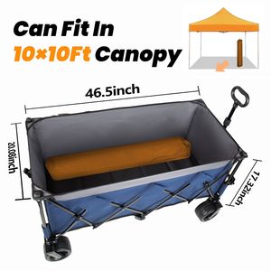 Carrello Pieghevole Portatile Ultra Stabile da 51 Pollici, Salvaspazio 1:6, Carrello Utilitario Brevettato per Carichi Pesanti fino a 480 libbre - Product Image 3