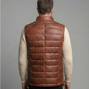 Gilet matelassé unisexe chaud et léger sans manches pour l'hiver, veste décontractée d'extérieur, fabricant de gilets chauffants - Product Image 2