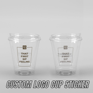 Etiqueta Adhesiva de Vinilo con Logotipo Impreso en UV Personalizado para Empaque de Cajas de Tazas, Marca - Product Image 3