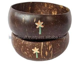 ชุดชามมะพร้าวและช้อนสำหรับห้องครัวจากเวียดนามมีประโยชน์ - Product Image 4