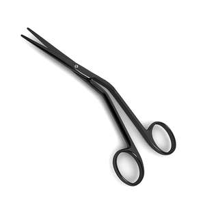 Tijeras Quirúrgicas Dentales Dorsales con Recubrimiento Negro, Punta Afilada Manual, 14 cm, Acero Inoxidable, Certificación CE Clase I, Uso Hospitalario - Product Image 4