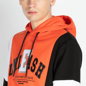 Sudadera con Capucha Oversize de Forro Polar Técnico, 100% Algodón, Tejido Liso, con Paneles de Diferentes Colores, Venta al por Mayor, Gran Demanda 2026, para Hombre y Mujer - Product Image 6