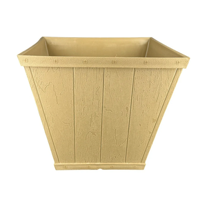 Pot carré de 8 pouces, grand pot en plastique pour plantes, pot à fleurs pour l'intérieur, l'extérieur, la maison, le jardin, le balcon, la pépinière - Product Image 2