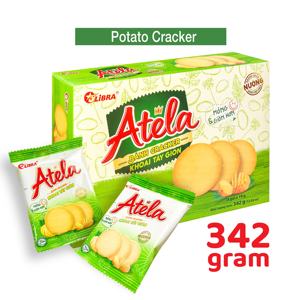LIBRA ATELA 342G Galletas crujientes saludables Sabor a patata Galletas Saladas Degustación dulce Halal FMCG Confitería Empaquetada Bolsita Caja - Product Image 2