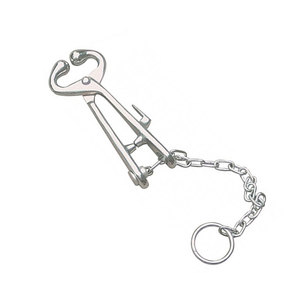 Dernier modèle de bague nasale en laiton pour bovins, bœufs et vaches, bague de bœuf en laiton de qualité supérieure pour la manipulation du bétail, usage vétérinaire et en ferme animale - Product Image 4