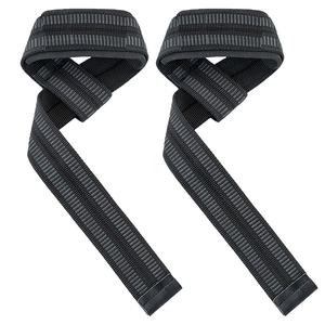 Sangles de musculation personnalisées à prix de gros, prise solide, support de poignet pour entraînement de soulevé de terre, accessoires de fitness pour la gym - Product Image 3