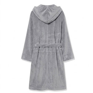Bata de Baño de Manga Larga para Hombre, de Algodón Suave de Alta Calidad, Secado Rápido, Transpirable, con Bolsillos, para Casa, Hotel, Spa, Ducha, Resort, Salón Nocturno - Product Image 2