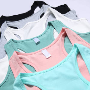 Camisetas de Tirantes para Mujer, Personalizables con Logotipo, Color Sólido, Transpirables, sin Costuras, para Correr, Gimnasio, Yoga, Corte Regular, sin Mangas - Product Image 5
