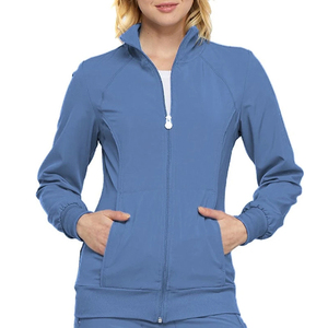Vestes d'uniformes médicaux d'hôpital personnalisables, ensembles de blouses médicales sur mesure, tenues de travail pour cliniques, spas et salons, blouses médicales pour femmes, hauts + pantalons - Product Image 6