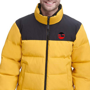 Chaqueta de invierno a prueba de viento para hombre, ropa de calle, nuevo diseño, transpirable, chaqueta de burbujas para hombre de Burhan Sports - Product Image 3