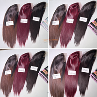 Perruques Cheveux Raides Naturels les Plus Vendues, Cheveux Humains Vietnamiens Remy, Sans Colle, Couleur et Longueur Personnalisables, Perruques Lace Front HD / Lace