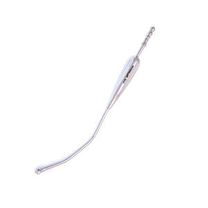 Tubo de Succión Yankauer Cromado de 12 Pulgadas (305 mm), Instrumento Quirúrgico Manual de Acero Inoxidable de Primera Calidad, Certificado CE para Uso Médico - Product Image 5