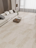 Carrelage en porcelaine brillant 600x600 800x800mm 10mm Antibactérien Villa CE