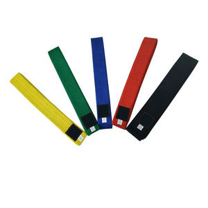 Ceintures de karaté personnalisées en gros, ceintures de grade en coton, marque privée OEM pour l'entraînement au karaté, au judo, au taekwondo et au BJJ - Product Image 5