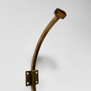 Porte-serviettes mural moderne minimaliste en métal à double crochet, gain de place - Product Image 6