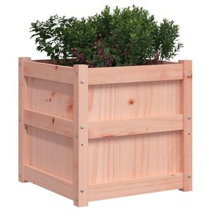 Maceta Cuadrada de Madera de Abeto Douglas Sólido de 19.7 Pulgadas, Macetas y Jardineras de Madera Natural - Product Image 4