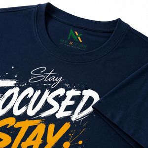 Individuelles Herren-T-Shirt mit Motivationszitat, Sommerliches Casual Hip-Hop Streetwear-Shirt, Atmungsaktives Baumwoll-Grafik-Oberteil - Product Image 5