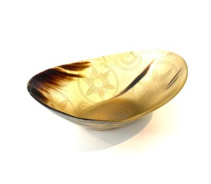 Cuenco de Cuerno de Búfalo Orgánico, Pieza de Vajilla Sostenible - Product Image 1