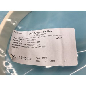 LAM 716-330915-001 ESC INSULATOR <b>CERAMIC</b> <b>RING</b> - Trusted Global Legacy Semiconductor Equipment and Parts at - Product Image 3