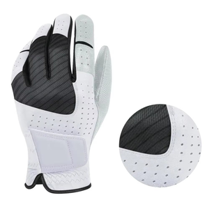 Nouveauté : Gants de golf pour homme en cuir Cabretta, antidérapants, à enfiler, avec logo personnalisé, design OEM, marque personnalisée, haute qualité - Product Image 5
