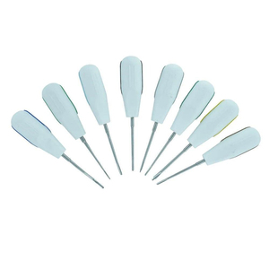 ชุดเครื่องมือถอนรากฟันแบบใช้มือชนิดใช้ซ้ำได้ 8 ชิ้น ทำจากสแตนเลส - Product Image 2