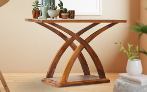 Furniture 4 Person <b>Table</b> <b>Outdoor</b> Wooden top <b>Table</b> Hand Carved <b>Foldable</b> Portable Solid Wood Pakistani Handcrafted Garden - Product Image 4