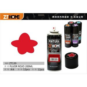 Peintures artistiques Fluor Rojo 200ML - Product Image 3