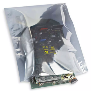 Sacs d'emballage pour composants électroniques personnalisables, antistatiques, biodégradables, en LDPE, avec fermeture éclair, durables, 70x180mm, en plastique ESD - Product Image 6