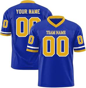 Jersey de Fútbol Americano con Precio Competitivo de Fábrica, Opciones de Termoimpresión y Bordado, Ropa Deportiva de Fútbol Americano para Eventos Promocionales - Product Image 1