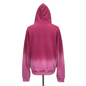 Prefect Cutting Best Material vintage washed black Hooded Zipper Hoodie for men custom printed logo in multi colors - Product Image 6