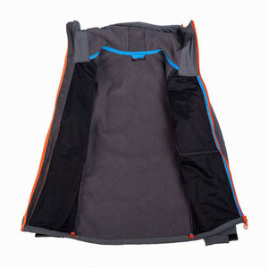 <b>Men</b> Outdoor Windbreaker Softshell <b>Jackets</b> Wholesales Waterproof Zip Blank Softshell <b>Jackets</b> <b>for</b> <b>Men</b> Hiking Winter Wear - Product Image 6