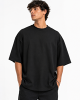 T-shirts Homme Oversize Personnalisables avec Logo – Collection Été 2026 – Créez Votre Propre Logo – T-shirts Unisexe en Jersey 100% Coton Épais
