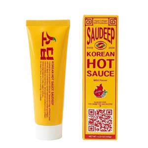 [ShinSung Biopharm] Sauce chili coréenne douce et épicée avec collagène végétalien, postbiotiques, certifiée Halal, SAUDEEP Sauce piquante - Product Image 2