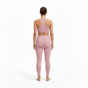 Women Solid Plus Size Yoga Set Nylon Spandex Gym Workout Seamless Yoga Outfit Sports <b>Bra</b> and Leggings Custom OEM Wholesale - Product Image 6
